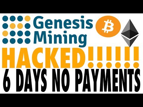 2017 Genesis Mining Hacked and Stopped Paying!!!!