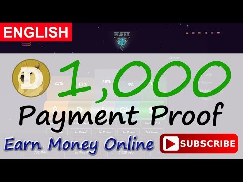 FLEEX Payment Proof 2 Bitcoin Cloud Mining Free 100 GH/S Paying or Scam 2017