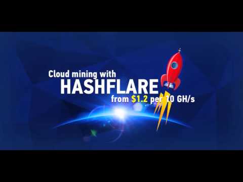 Bitcoin Cloud Mining - HashFlare - from $1.2 per 10 GH/s