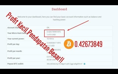 [UPDATE] Site Cloud Mining Bitcoin Terbaru dan 100% LEGIT NO SCAM!!