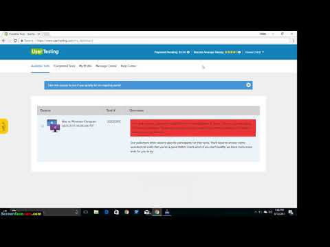 How to MAKE MONEY online- USER TESTING Review