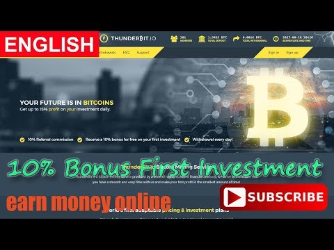 ThunderBit Review New Bitcoin Investment Site Payment Proof Paying or Scam New HYIP Site 2017