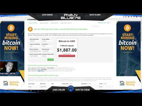 Bitcoin Mining Roi Calculator 2017 With Genesis Mining!. Genesis Mining Webinar