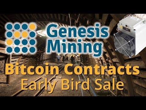Genesis Mining - Bitcoin Lifetime Contracts are back - EARLY BIRD SALE