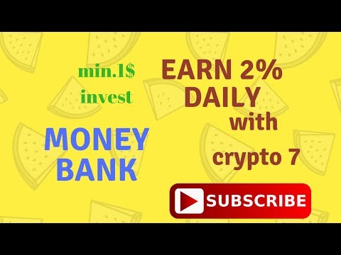 Earn 2% daily with crypto7 make money online easy way to hyip site
