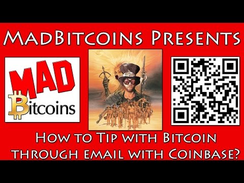 How to Tip Bitcoin through Email with Coinbase