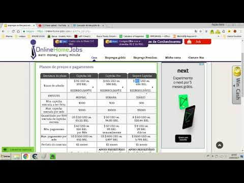 Como ganhar dinheiro COM ONLINE HOME JOBS 1000 REAIS POR MÊS