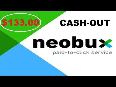 $133 Cashout from neobux (make money online 2018- 2017)