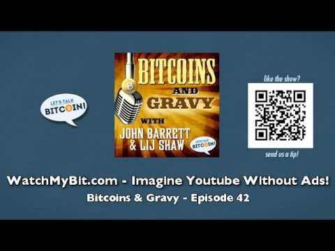 WatchMyBit.com - Imagine Youtube Without Ads! - Bitcoins & Gravy Episode 42