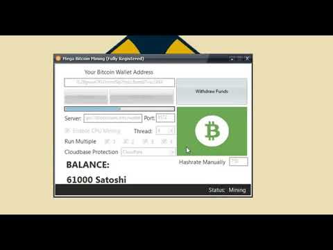 Mega Bitcoin Mining Software & Bitcoin Generator 100% Works WITH PACK