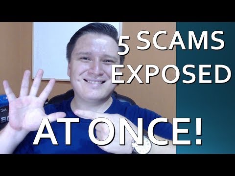 5 SCAMS Exposed at Once - Stay away from these companies