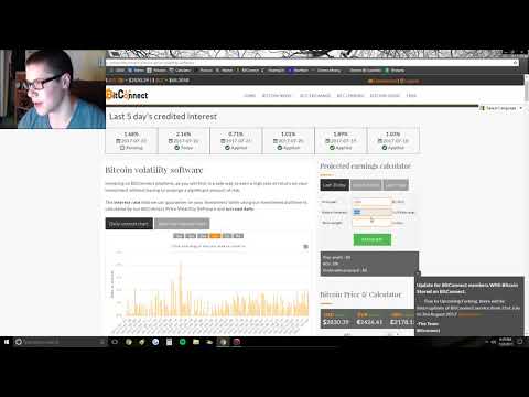 Bitconnect   $2300 Loan Investment Earning Me Interest Everyday! Is Bitconnect a Scam