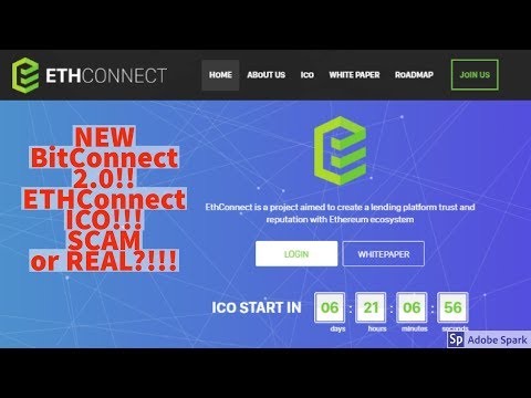 ETHconnect review!! BitConnect 2.0! SCAM or REAL?!!!