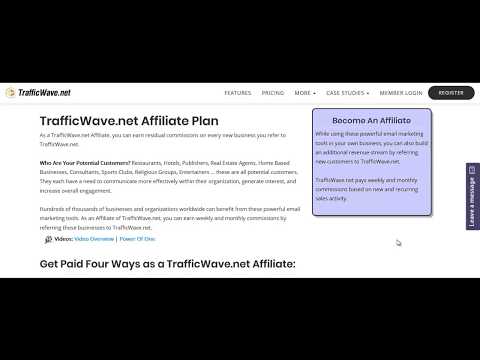 How To Make Money Online With TrafficWave