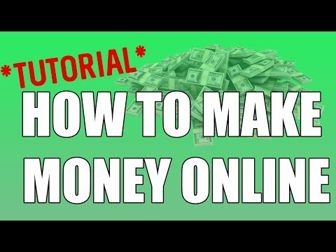 Comment faire de l'argent en ligne facilement - How to Make Money Online