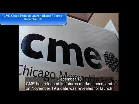 CME Group Plans to Launch Bitcoin Futures December 10