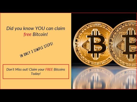 Easiest way to get FREE Bitcoin! 100% Not a SCAM