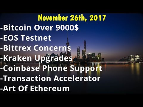 Could Bitcoin Cross 10k Today? / EOS Testnet / Exchanges Suffer As Crypto Community Grows / More!