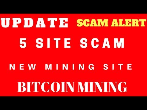 New Mining Site|Scam Alert|UPDATE|5 Site scam |BITCOIN MINING||G K R INCOME