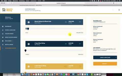 41$ TäGlich Passives Einkommen Durch Bitcoin!   Genesis Mining Upgrade Deutsch