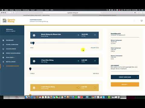 41$ TäGlich Passives Einkommen Durch Bitcoin!   Genesis Mining Upgrade Deutsch