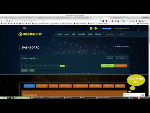 Earn $0.58 from Goldinvestlp + Proof | Make Money Online | benefit 8%/hours