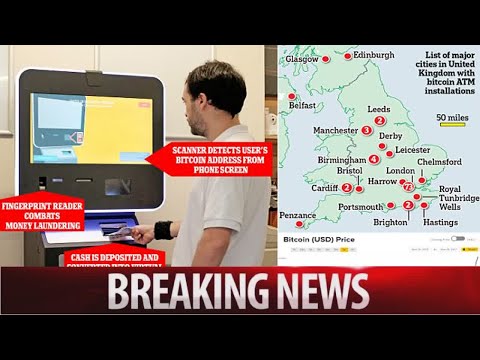 Teens reeking of drugs fill Bitcoin ATMs with £50 notes | Breaking News US/Australia