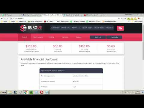 Eurous Como Usar !!! (NãO Paga Scam). Genesis Mining Доходность