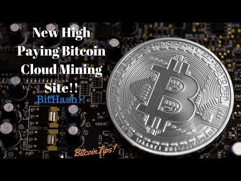 New High Paying Bitcoin Cloud Mining Site!! BitHash!!(November 2017)
