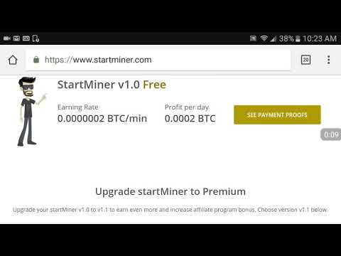 Start Miner Scam Cloud Mining. NOT Recommended!
