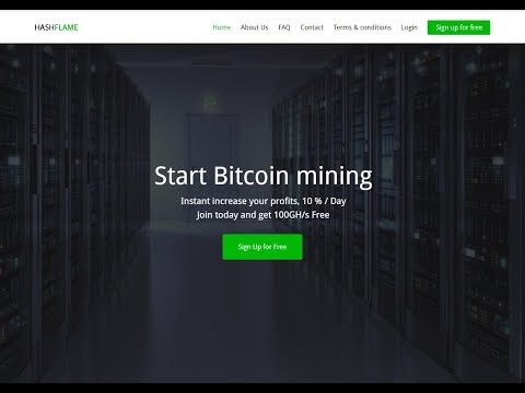 Flamehash First Withdraw 0.001 Btc II its Legit payout new bitcoin mining site launched