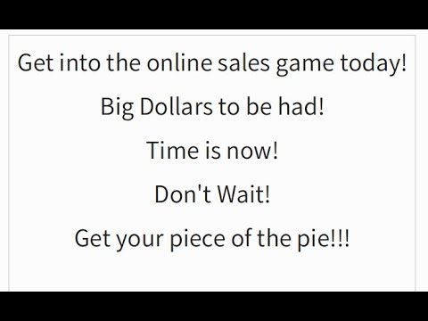 MAKE BIG MONEY SELLING RETURNS ONLINE!!