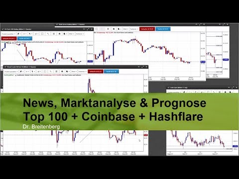 Krypto News Marktanalyse & Prognose | Coinbase Hashflare | Bitcoin Ripple etherum ICO Tron Nem IOTA