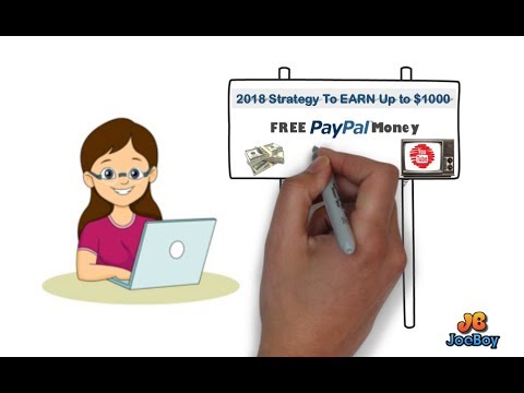 2018 Simple Strategy To Make FREE PayPal Money With PROOF [Online Money Making Now Made Easier]