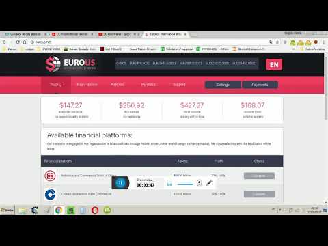 Eurous Como Usar !!! Completo E RáPido !!! (NãO Paga) Scam. Genesis Mining Sold Out