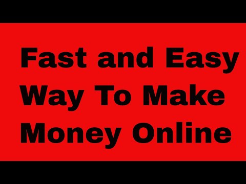 Fast and Easy Way to Make Money Online with Email Marketing