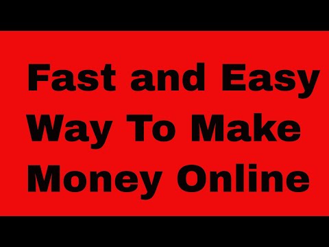 Fast and Easy Way to Make Money Online with Email Marketing