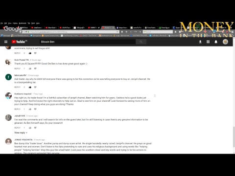 JSNIP4 Trader Boss cryptosclass SCAM New Partner 'Bitcoin Ben'