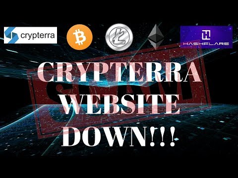 Crypterra Website Down: OMG DID THEY EXIT SCAM!?!?!?