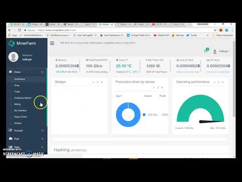 MINERFARM BITCOIN MINING SITE SIGNUP BONUS 100gh/s[0.0014] FREE&WITHDRAW PROOF RUB SITE MALAYALAM