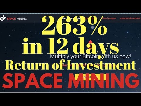 SpaceMining.io 263% Investment Repaid in 12 days - Scam or Not? - Still PAYING
