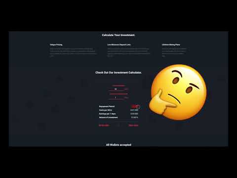 Spacemining.Io $500 Live Contract Purchase. Scam? Or Legit? Full Review