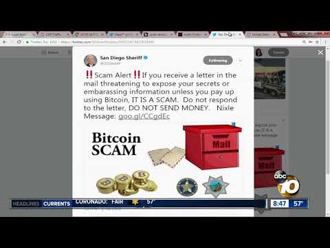 Sheriff's Department warns about Bitcoin scam