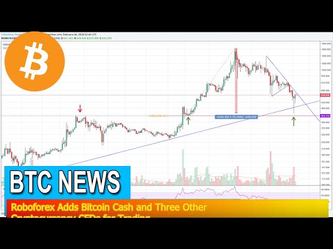 BTC News - Roboforex Adds Bitcoin Cash and Three Other Cryptocurrency CFDs for Trading