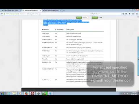 How to Accept Bitcoin on your website
