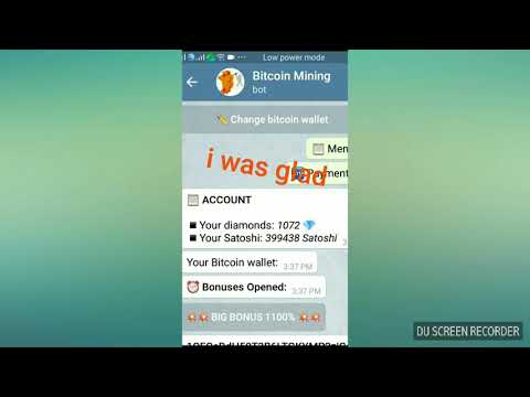 Proof that Bitcoin Mining bot in telegram is a huge scam!!!