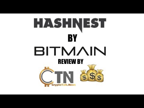HashNest Bitcoin Cloud Mining by Bitmain Review by CryptoTalk.News