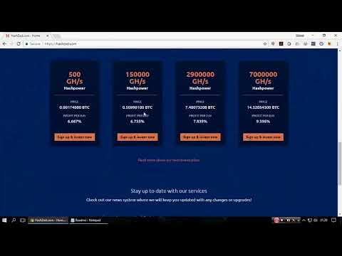 HashZed  New Bitcoin Cloud Mining 2018 Free 150ghs