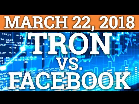 TRON TRX VS FACEBOOK! CARDANO ADA! CRYPTOCURRENCY COIN MARKET CRASH UPDATE + BITCOIN BTC NEWS 2018