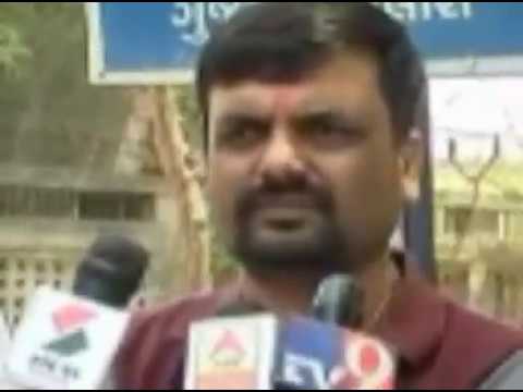 BitCoin Scam: Shailesh Bhatt accused builder appeared in CID Crime Branch at Gandhi nagar